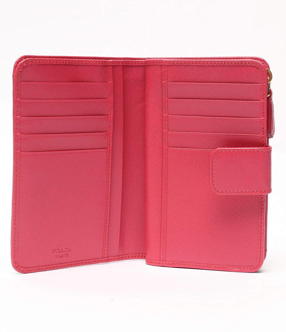 Prada Bi Wallet SAFFIANO fold Black